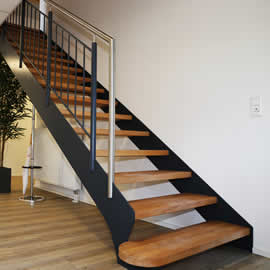 Metal and Wooden Stairs London